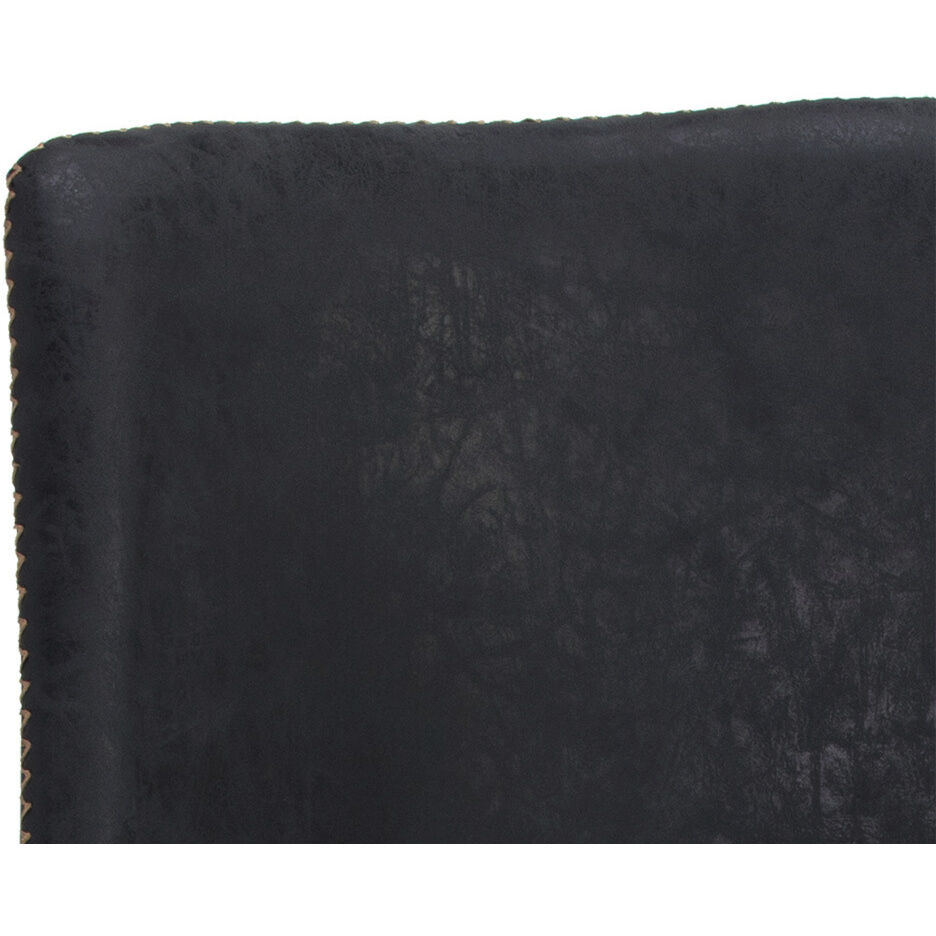 Cal 39.5 inch Antique Black Counter Stool, Set Of 2